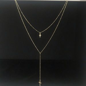 Gold color necklace